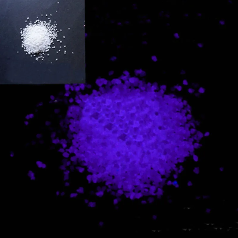 Purple Красочные флуоресцентный эффект супер световой частиц свечение пигмента яркий свечение песок светятся в темноте песка Домашний Декор партия Рождество - Цвет: Purple