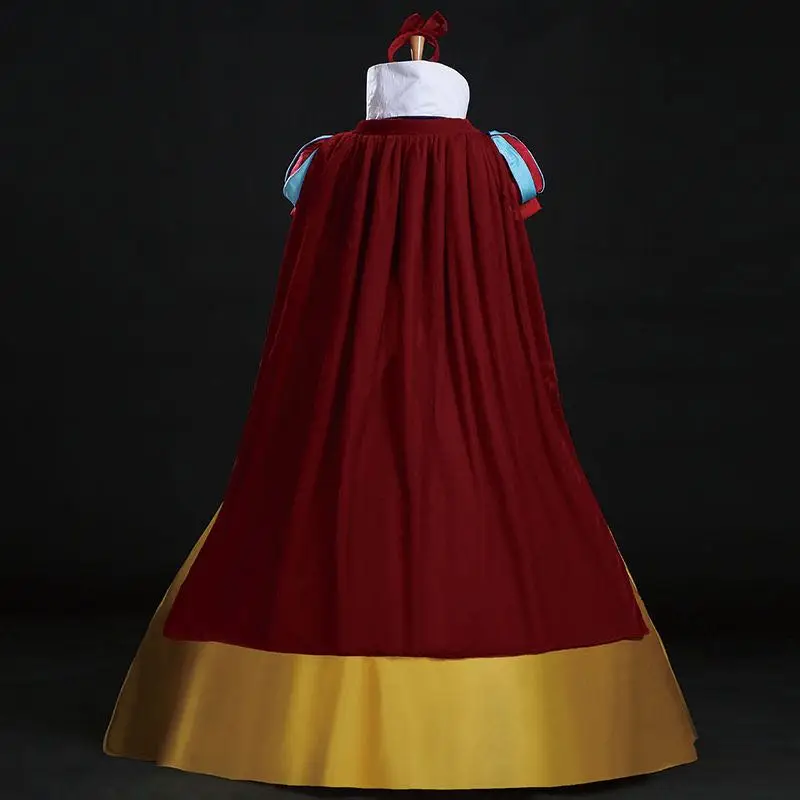 Costumebuy сказочные сказки Белоснежка Принцесса Белоснежка Косплей Взрослый Хэллоуин Карнавал вечерние женские бальные костюмы на заказ