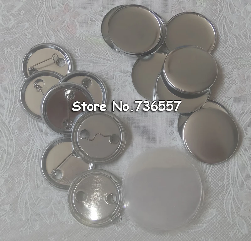 500 комплектов металлические кнопки 1 1/4 дюйма 32 мм|pin button materials|badge materialbutton badge material |