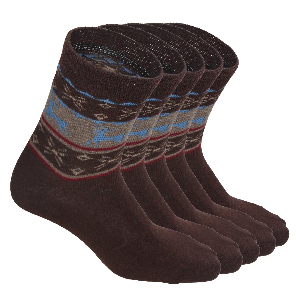 Толстые теплые мужские носки из кроличьей шерсти Осень зима качественный милый