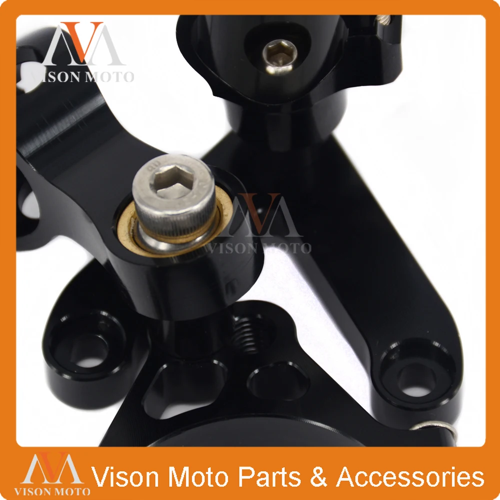 

CNC Steering Damper Set Stabilizer With Bracket Mounting Assemblly For DUCATI 848 DUCATI848 08 09 10 2008 2009 2010