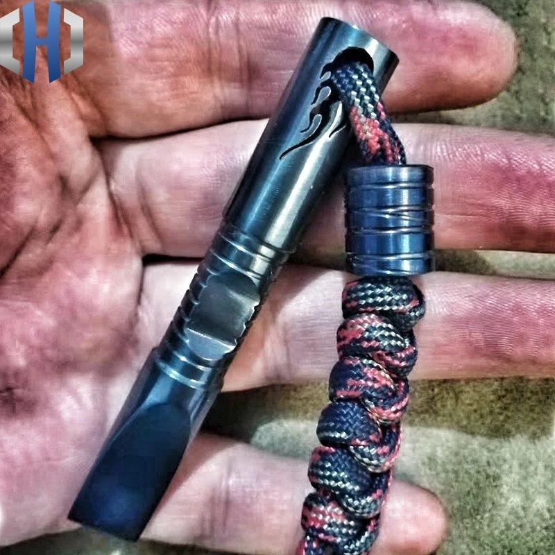 Титановый сплав лом EDC Инструмент Тактический Самозащита открывалка для бутылок