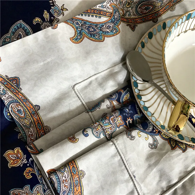 Высокое качество! Постельные принадлежности из египетского хлопка в богемном