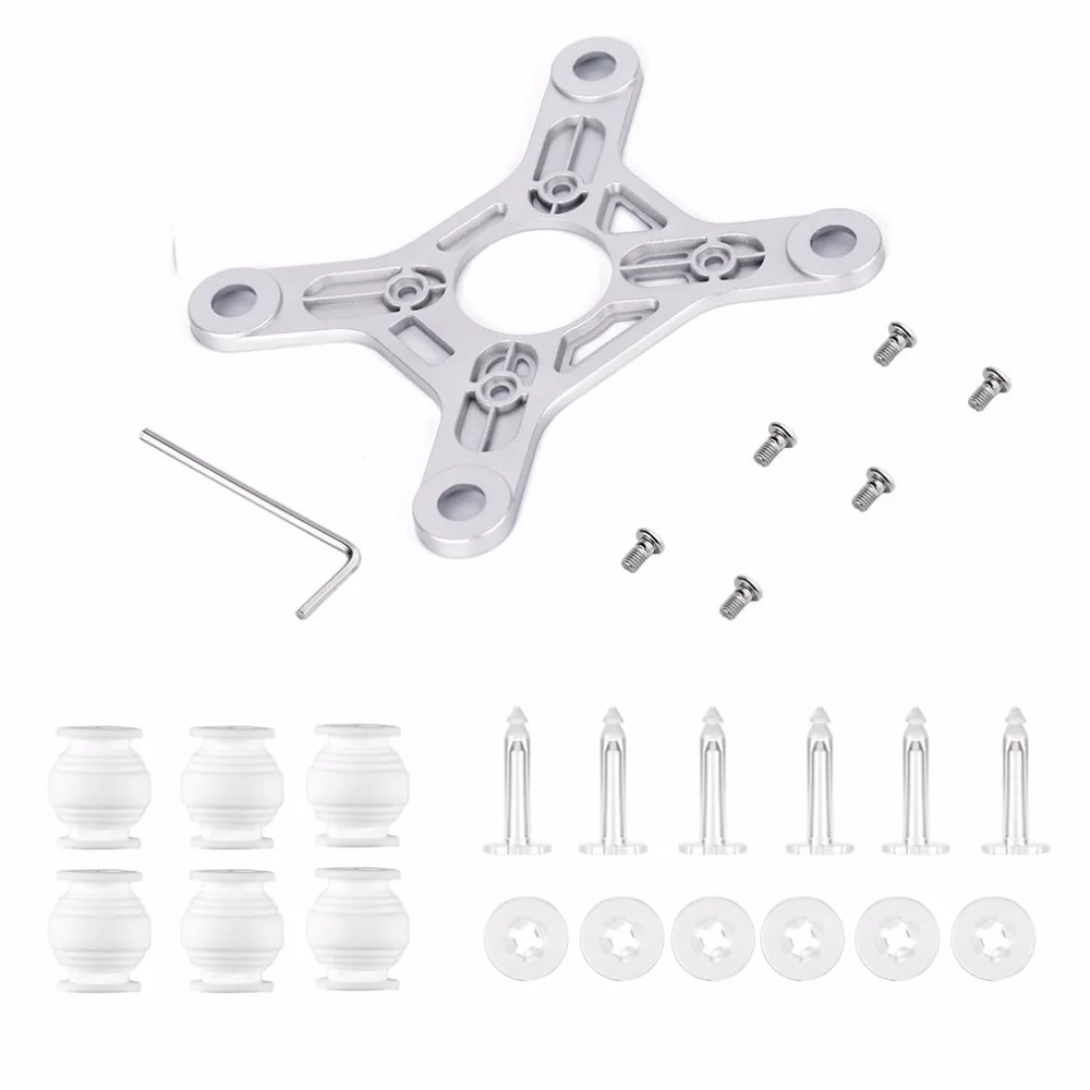 

Anti-Vibration Gimbal Mounting Plate Rubber Damping Ball Anti-drop pins Locker for DJI Phantom 3 Advanced Professional 3A 3P