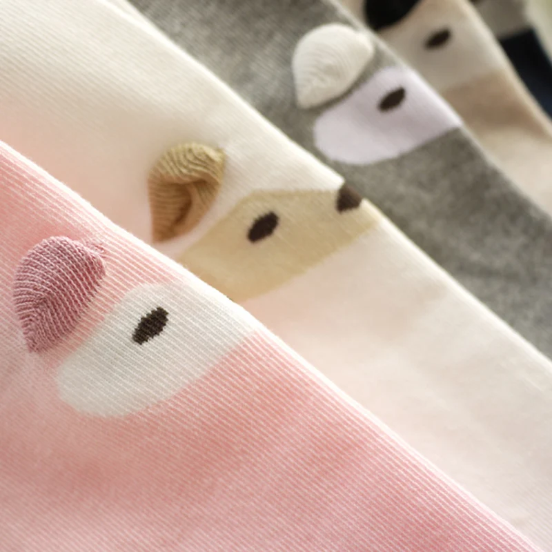 Детские колготки для маленьких девочек Колготки с милым рисунком лисы из