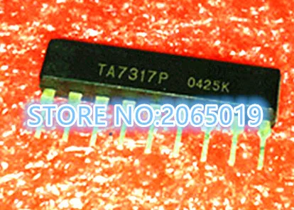 5 шт. TA7317P TA7317 SIP 9 громкоговоритель и усилитель мощности схема защиты|circuit power