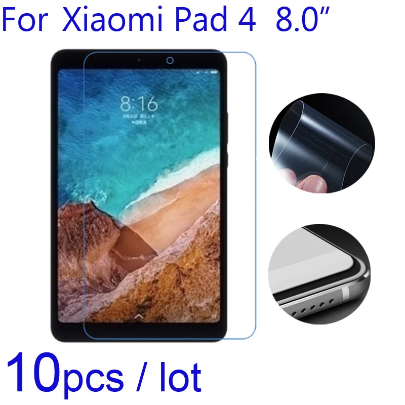 

for Xiaomi Mipad 4 2018 Tablet Screen Protector,10pcs/lot Soft Clear/Matte/Nano Anti-Explosion Protective Film for Xiomi Mi Pad4