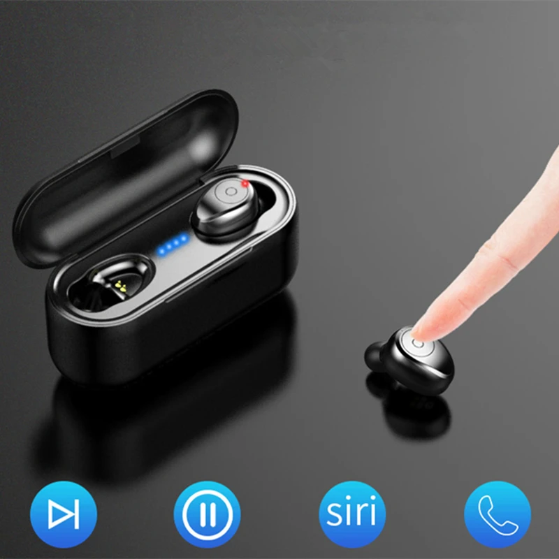 AMTERBEST F9 мини 5D стерео звук Беспроводной Bluetooth наушники IPX6 Водонепроницаемый