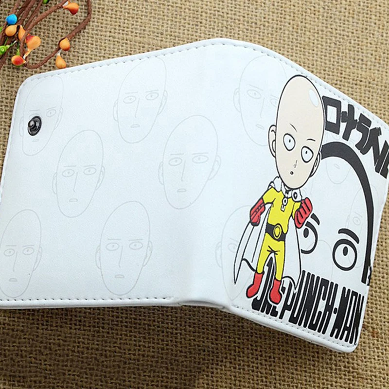 Новое поступление One Punch Man Saitama Sensei PU Аниме Косплей кошелек с держатель для карт Портмоне унисекс сумка для денег для студентов