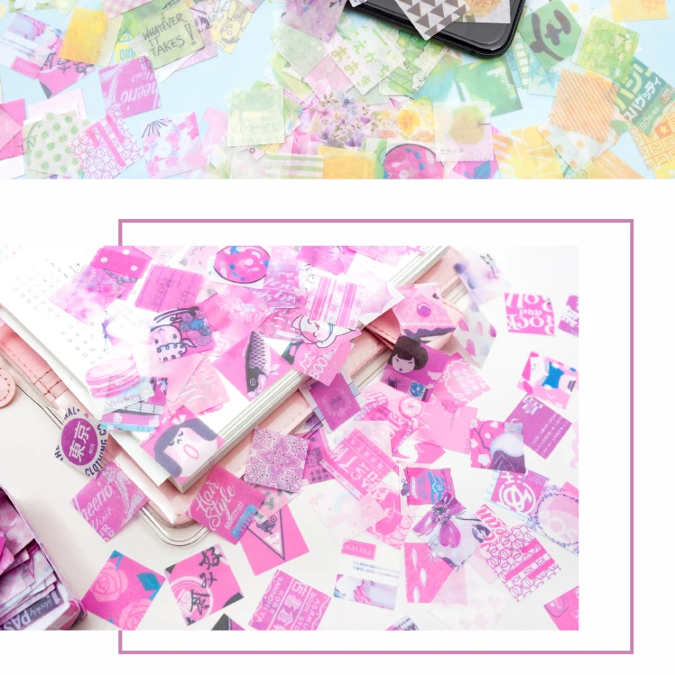 100 шт/1 упаковка Kawaii канцелярские наклейки Lazy 100 grid серии дневник планировщик декоративные наклейки Скрапбукинг DIY ремесленные наклейки
