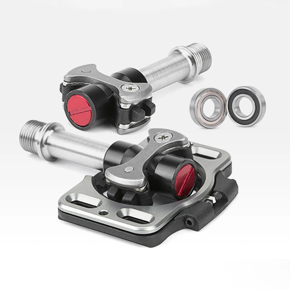 

3 Sealed Bearing Lollipop Self-locking Auto Lock Egg Beater Titanium alloy Ultralight MTB TaoZik Road Bike Pedal