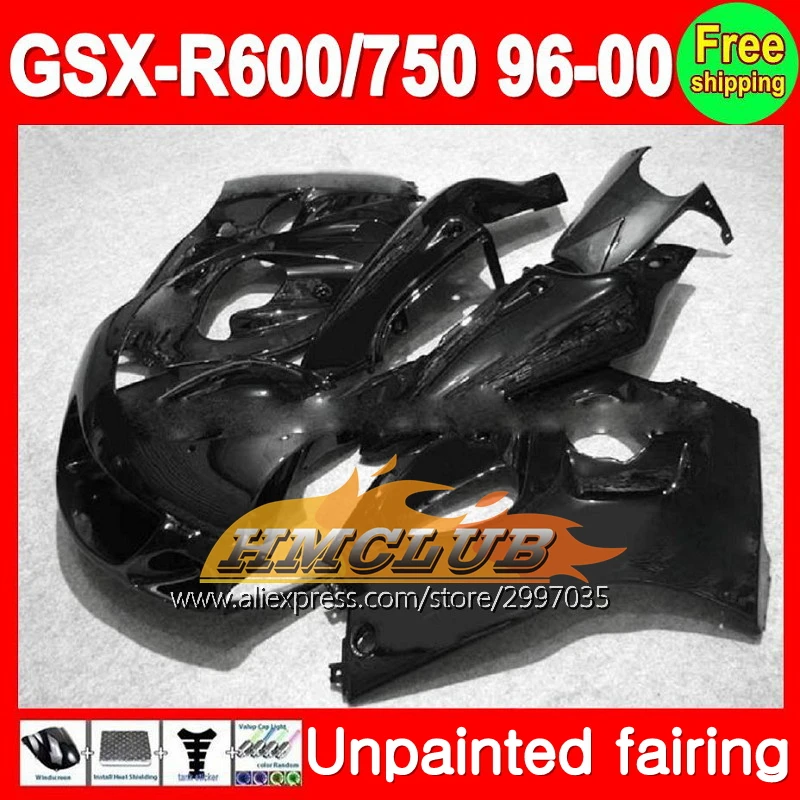 

Корпус Неокрашенный полный обтекатель комплект для SUZUKI GSXR600 GSXR750 GSXR 600 750 96 97 98 99 00 1996 1997 1998 1999 2000 обтекатель