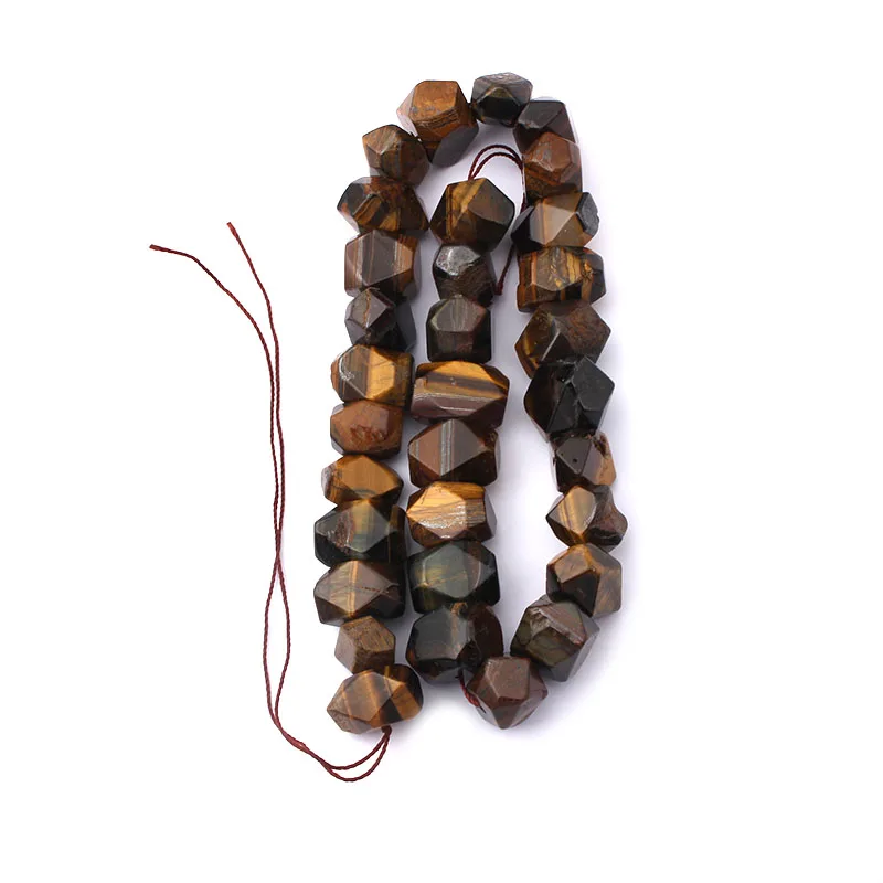 Tiger Eye Stone Нерегулярные большой натуральный камень «тигровый глаз» бусины гравия бусинки в форме космических кораблей для самостоятельного изготовления ювелирных изделий Браслеты Цепочки и ожерелья ювелирных изделий - Цвет: Tiger Eye Stone