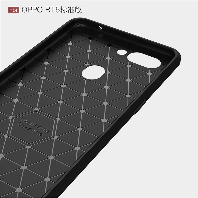 WolfRule For Cover OPPO R15 Case Standard Edition Soft Silicone Rugged Bumper Pouch Phone Bag 6.28'' | Мобильные телефоны и