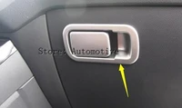 new for vw for volkswagen touran 2016 abs the co pilot glove box switch decorative cover trim 2 pcs set