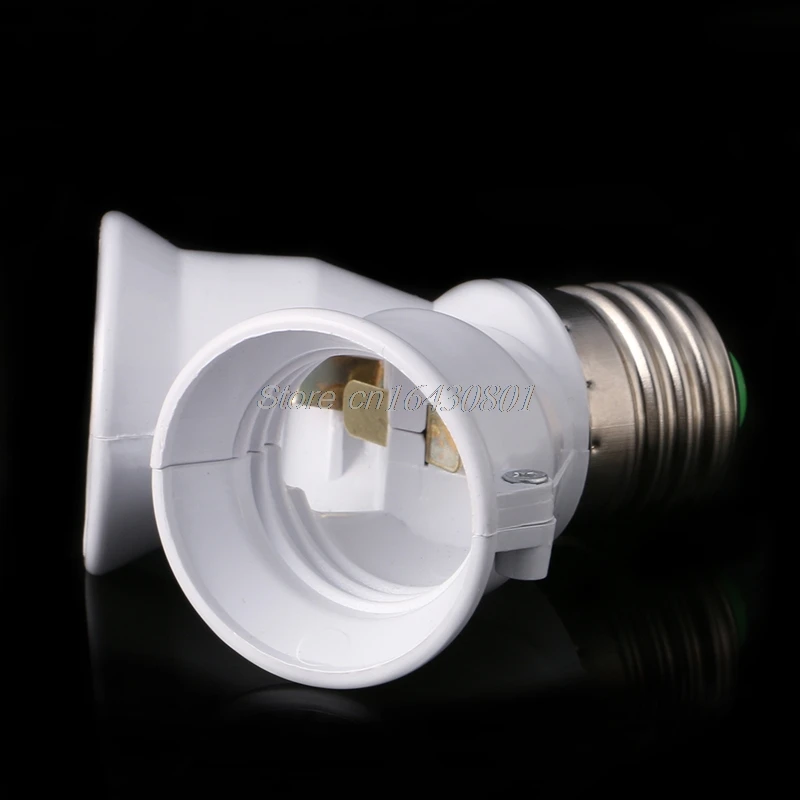 

E27 To Double E27 Base LED Light Socket Extender Adapter Converter Lamp Bulb