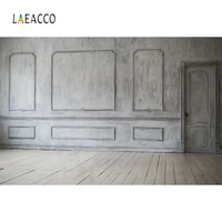 laeacco old vintage chic wall wooden floor door child party portrait photo backgrounds photographic backdrops for photo studio