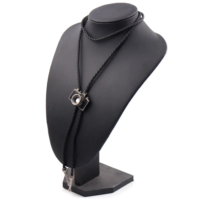 2019 танец Родео бола Боло галстук Западный ковбойский кожаный кулон ожерелье