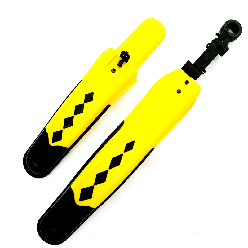 1 комплект крылья для велосипеда горного набор брызговиков двухцветные