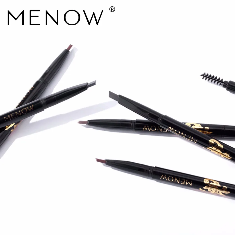 Карандаш для бровей 2 в 1 водостойкий 3 цвета L1602|permanent eyebrow pencil|cosmetics broweye liner tools |