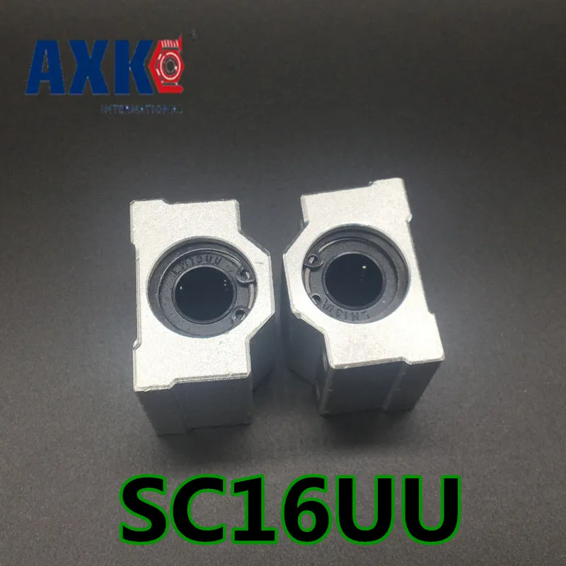 Линейная направляющая AXK бесплатная доставка новинка Axk 4 шт. Sc16uu Scs16uu 16 мм