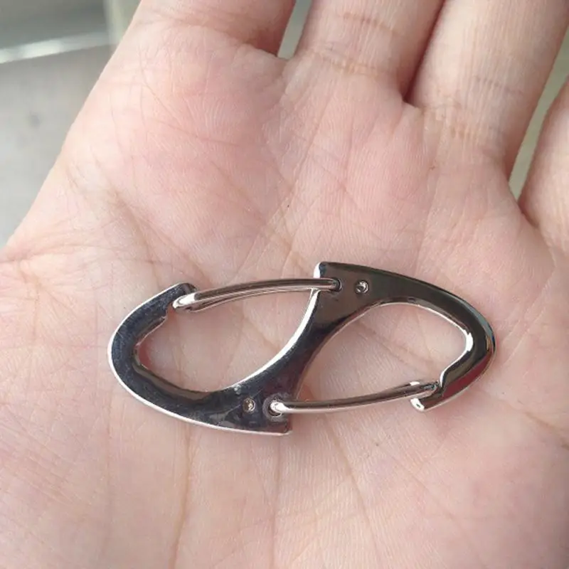 10 шт./лот инструмент для выживания на открытом воздухе 8 форм цинковый сплав