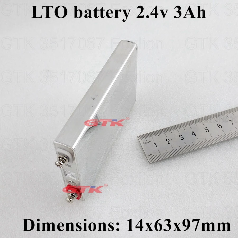 5 шт. LTO 2 3 в 4 Ач литиевый титановый аккумулятор 15C 6C для самостоятельной сборки 12