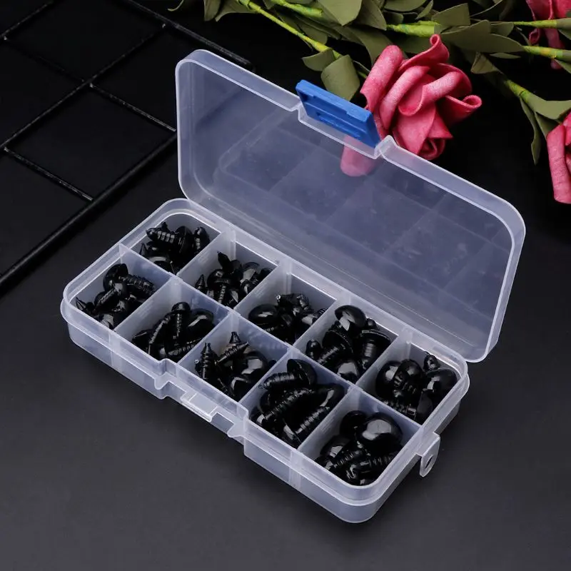 100 шт Пластиковые безопасные носики для медвежонка щенка куклы мягкие игрушки