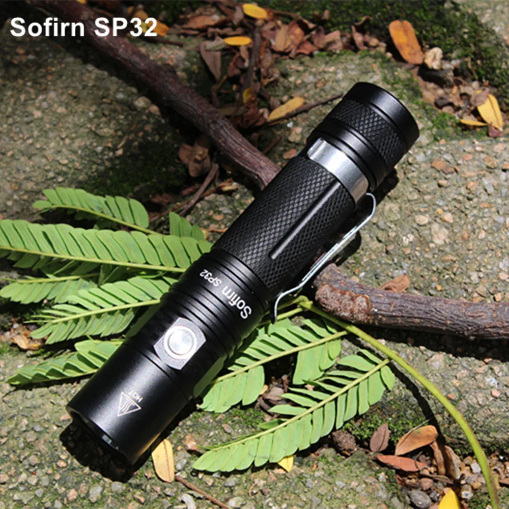Портативный светодиодный фонарь Sofirn SP32 18650 Cree XPL2 1000 светильник с высоким люменом 6