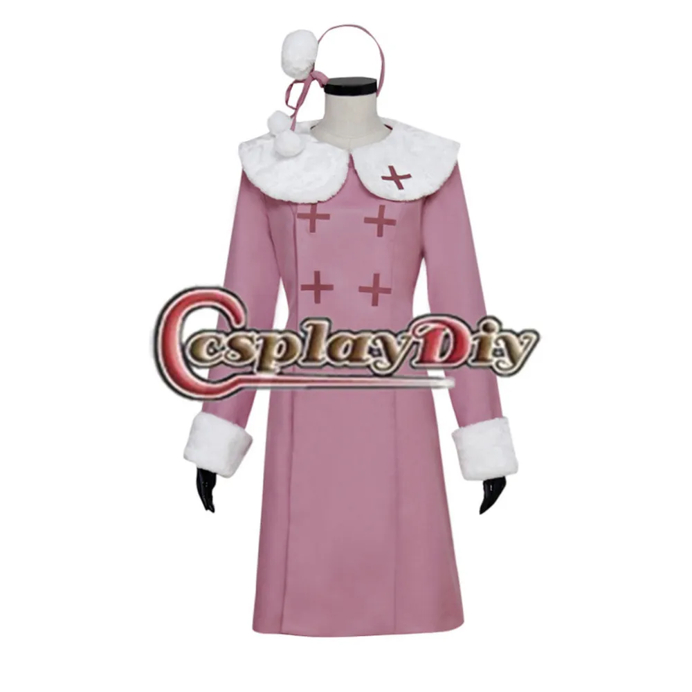 Оси Пауэрс хетаилия хеталия Россия розовое платье пальто женский зимний Тренч