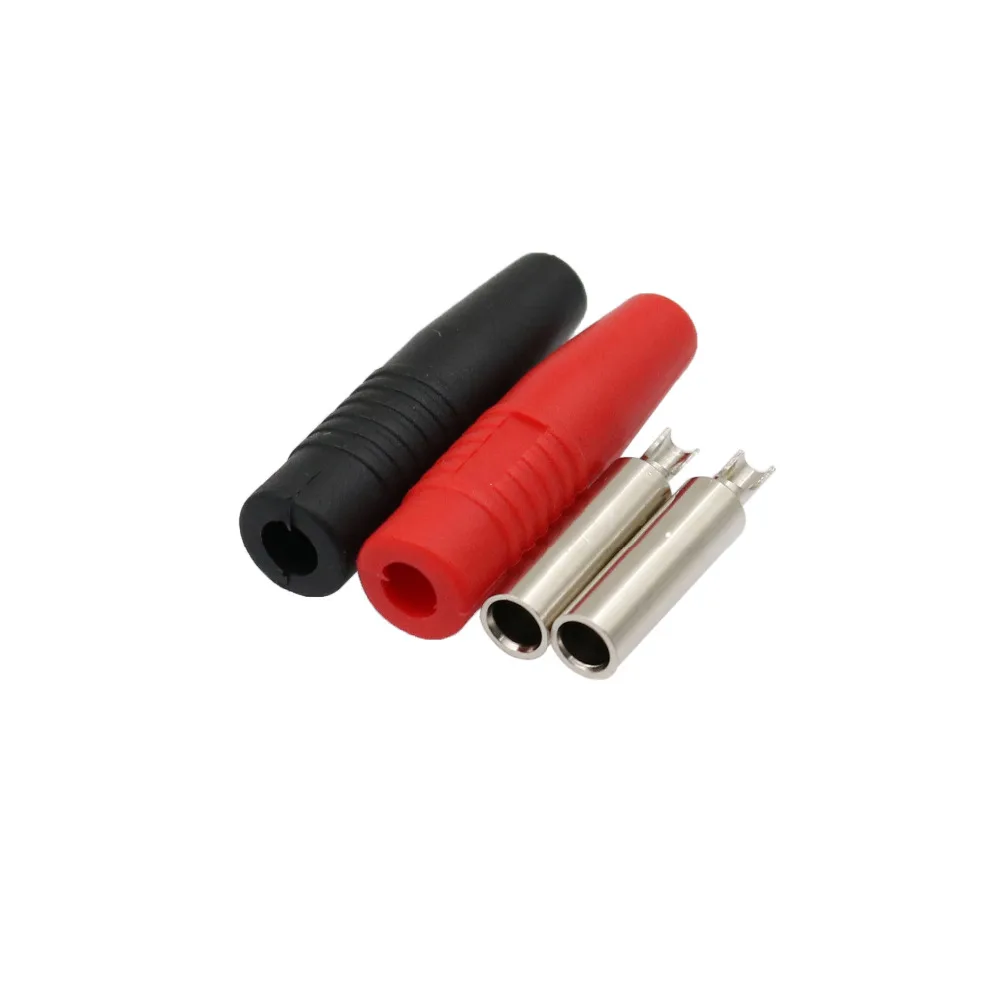 5 пар Медный 4 мм силиконовый изолированный разъем типа &quotбанан&quot мини провода