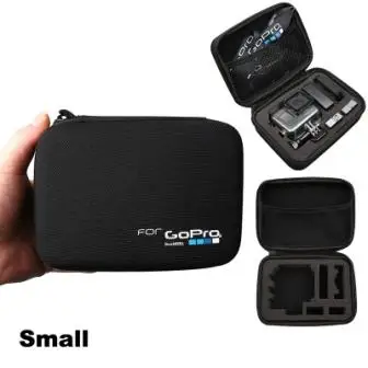 Small Bag Чехол для камеры Gopro аксессуары сумка для хранения чехол для Xiaomi Yi 4K Go pro hero 7 6 hero 5 4S Sjcam Sj4000 Экшн-камера - Цвет: Small Bag