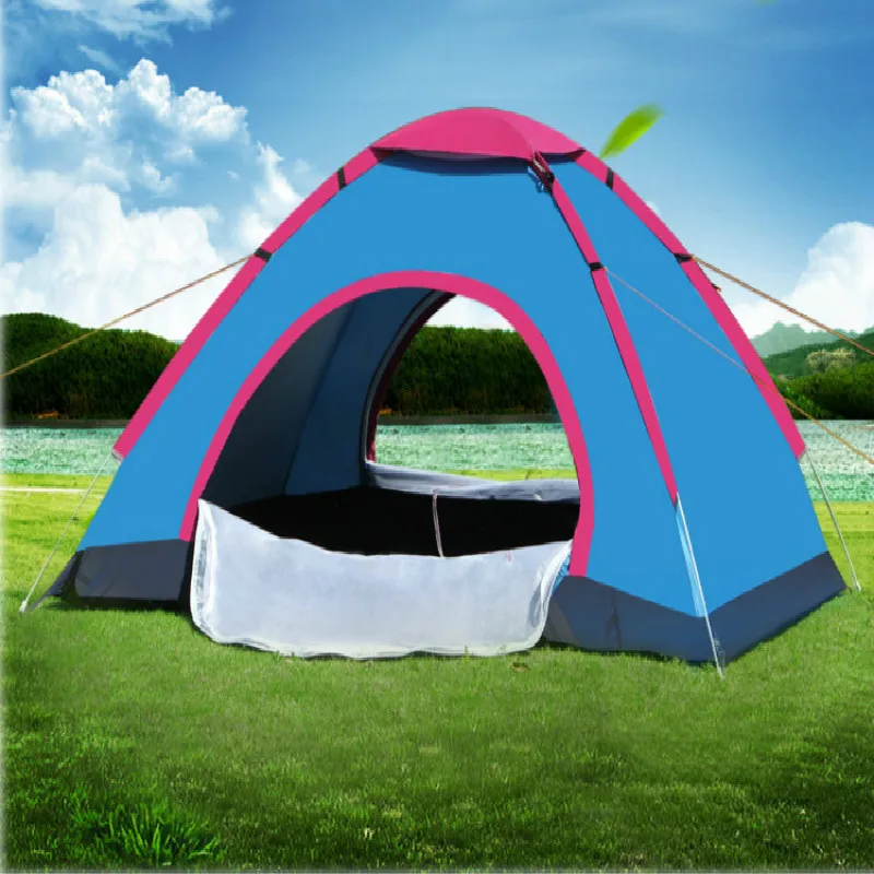 Автоматическая палатка для кемпинга 3 4 человек Carpas De Camping мгновенная Настройка