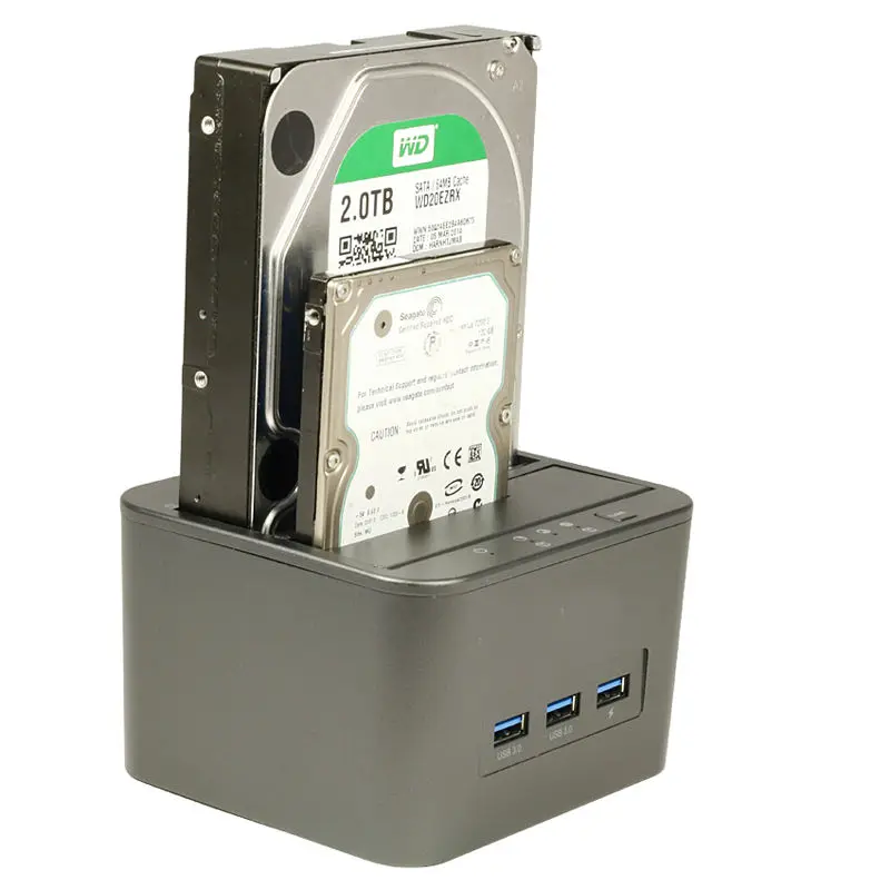 Двойной SATA жесткий диск HDD док станция USB 3.0 для 2 диско Дуро экстерно 2.5 &quot/3.5&quot