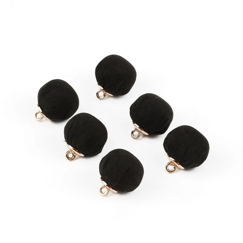 01 Black 10 шт. Висячие отверстия DIY ткань кружева бусины ленты для поделок Вязание швейные принадлежности одежда свадебное платье домашняя текстильная отделка - Цвет: 01 Black