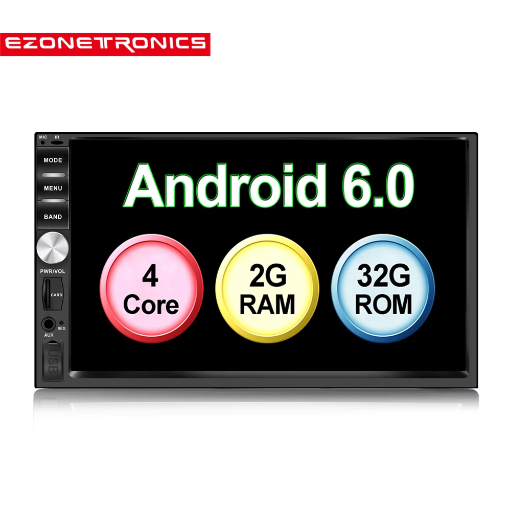 " Android 8,0 четырехъядерный 2G+ 16G Универсальный двойной 2 Din без dvd автомобильный аудио стерео gps Навигатор Радио комплекты Автомобильный мультимедийный RDS