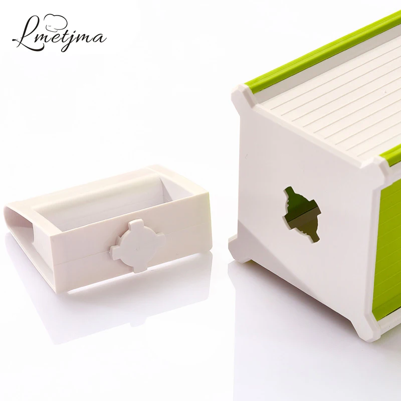 LMETJMA 4-сторонний Многофункциональный резак для нарезки овощей с контейнером | Дом