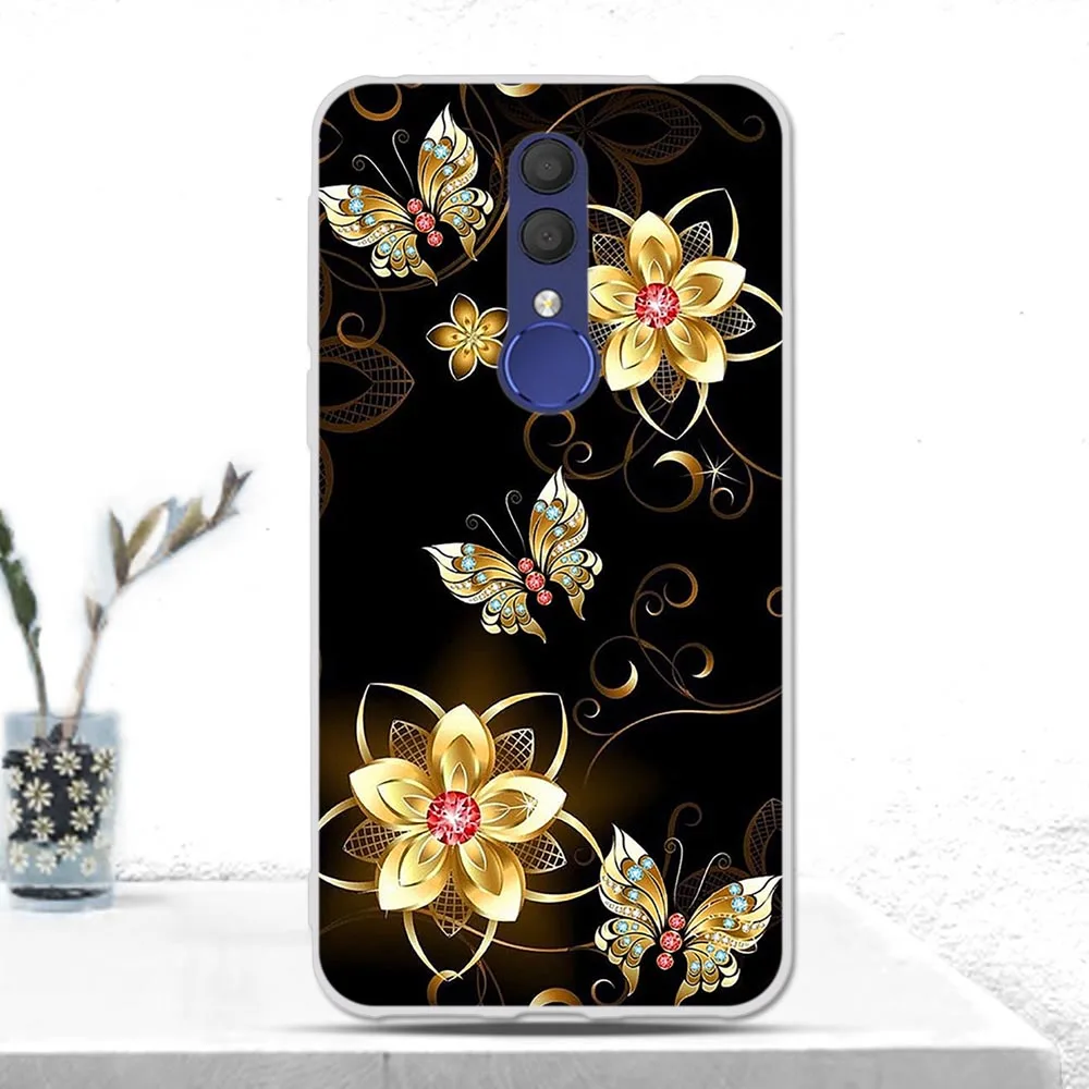 Роскошный чехол для Alcatel 1X (2019) мягкий силиконовый из ТПУ 1X2019 бампер | Мобильные