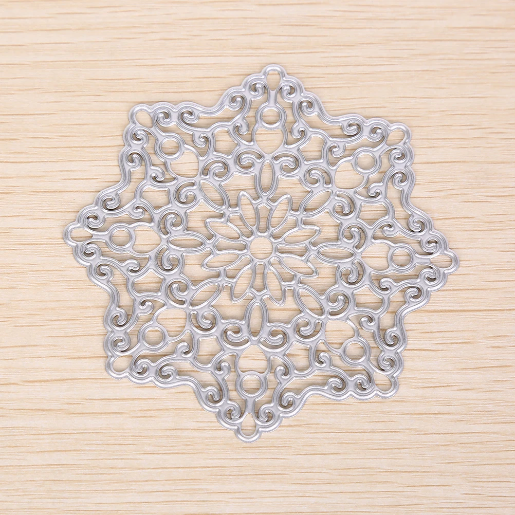 Ремесло Цветок Doily высечки металла DIY Скрапбукинг Фотоальбом Декоративные