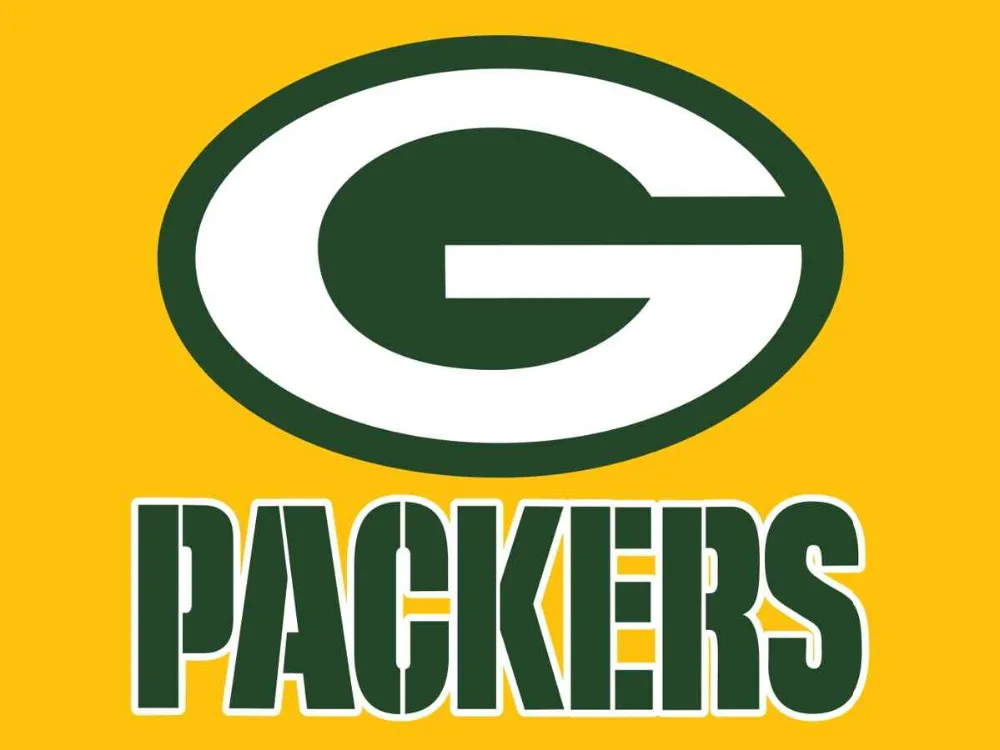 Green Bay Packers флаг большой логотип Открытый 3' х 5' баннер латунь металлические