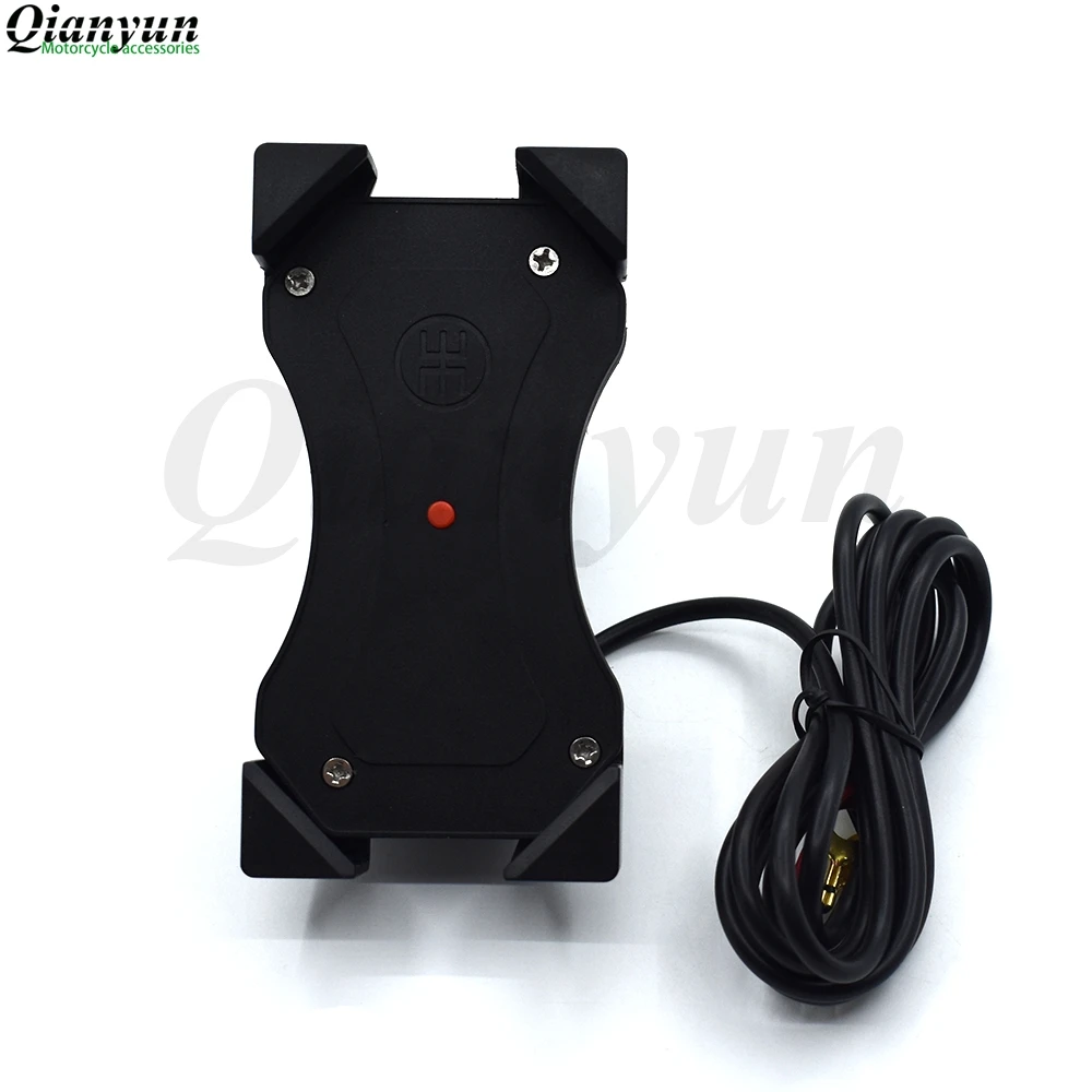 

Universal motorcycle electric bicycle mobile phone holder and USB charger For Suzuki TL1000S DL650 V-STROM GSR600 GSR750 SFV650