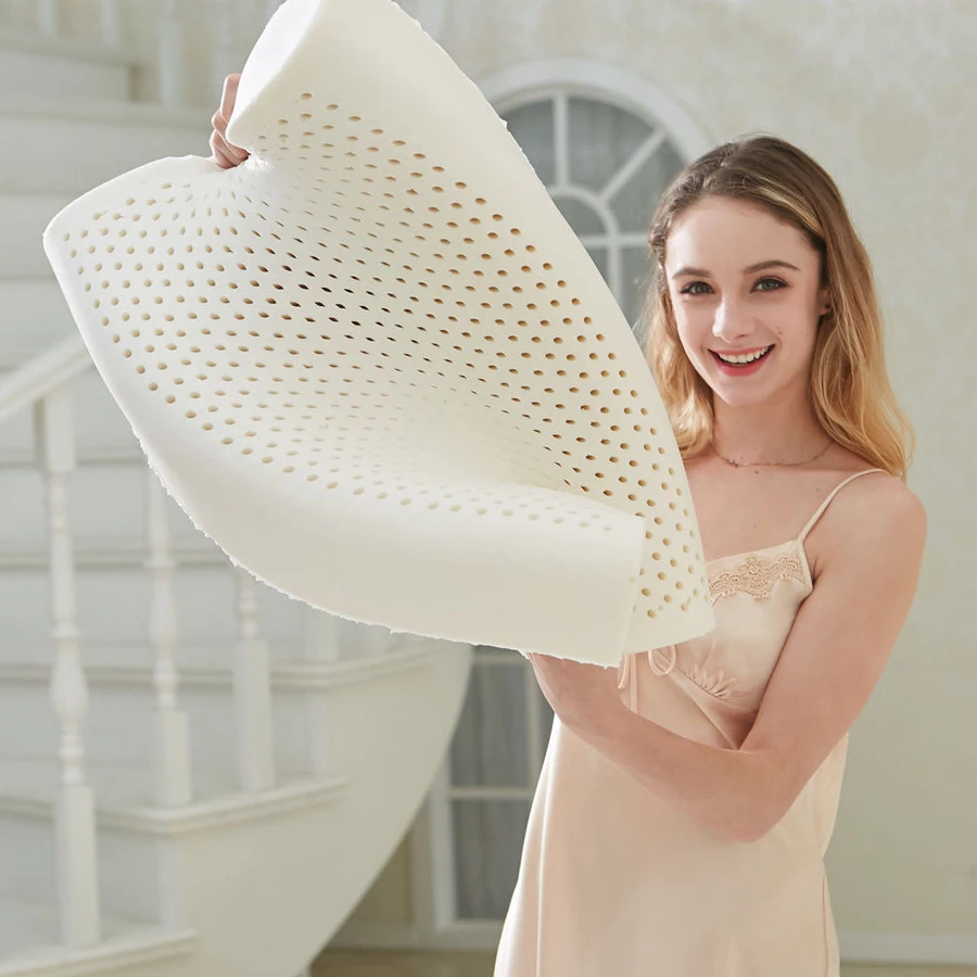 Натуральный ортопедический латекс Подушка не деформируется медленно