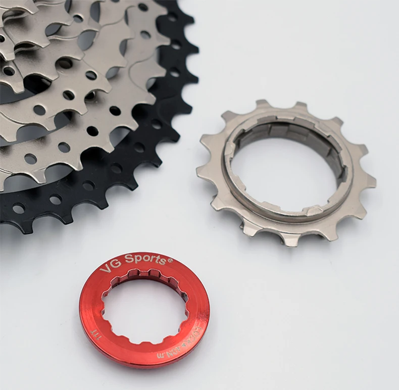 VG sports 8 speed 11-42T MTB кассета велосипедная Звездочка свободного хода cdg 8S горный велосипед свободного хода 42T Сверхлегкий 441g Высокое качество