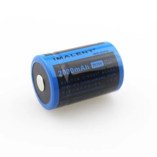 1 шт. Лучшая цена IMALENT MRB 263P20 26350 3 7 V 2000 mAh alto rendimiento Li Ion recargable (1 пьезы)|Портативные