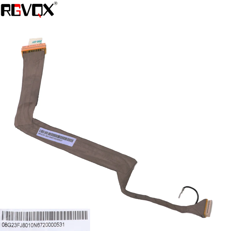 Новый кабель для ноутбука ASUS F3J F3 X53L X53S X53 Z53U Z53 PN:14G100313600 14G2213FA11M ремонт LCD LVDS кабель|laptop cable|lcd lvds cablecable for asus |