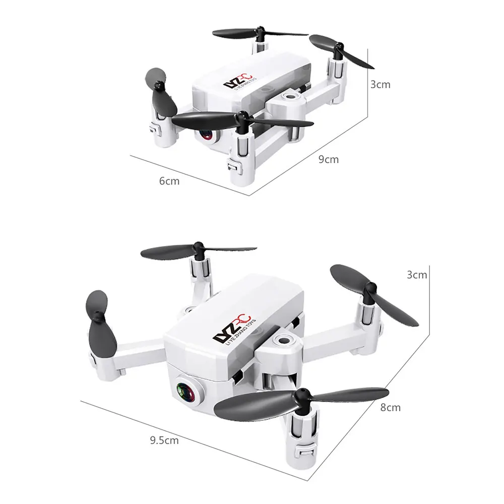 RC Дрон мини складной селфи Wifi FPV HD 720 P/480 P камера высота Удержание Квадрокоптер Vs