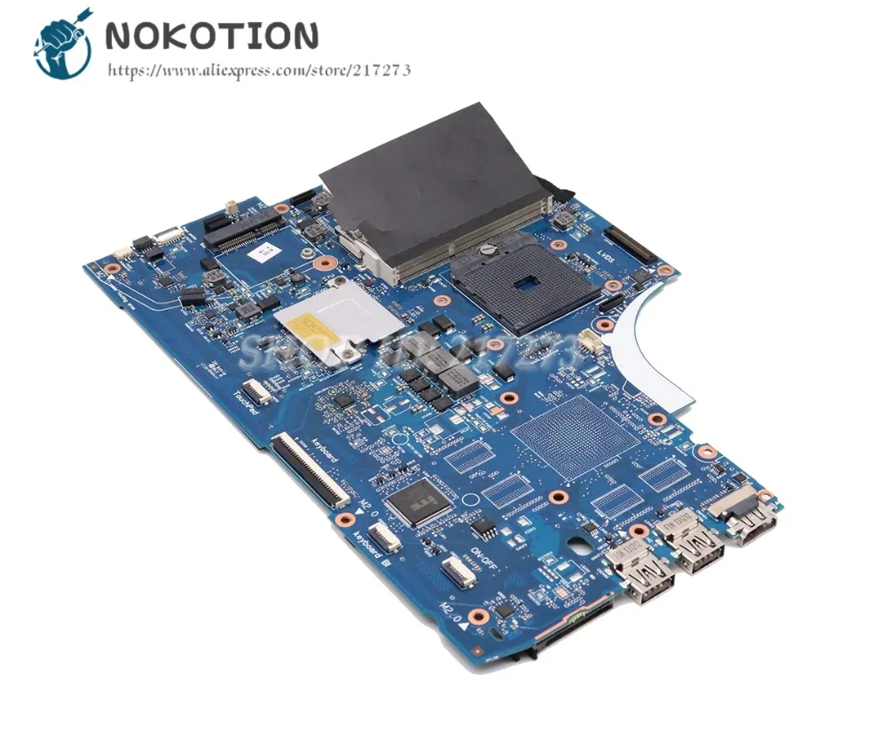 

NOKOTION For HP Envy Touchsmart 15 15-J Laptop Motherboard 720577-001 720577-501 Socket FS1 DDR3 Main Board