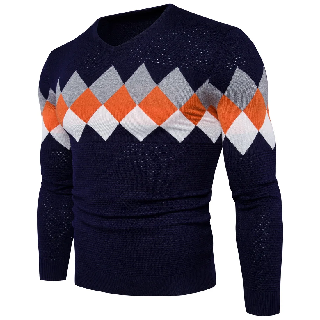 Свитера пуловеры Для мужчин 2018 мужские брендовые Повседневное тонкий Свитеры