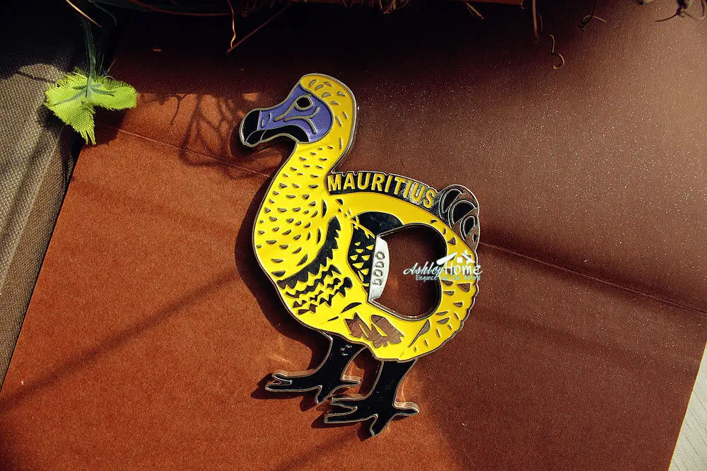DODO Birds Mauritius туристический сувенир 3D металлический магнит на холодильник ремесло