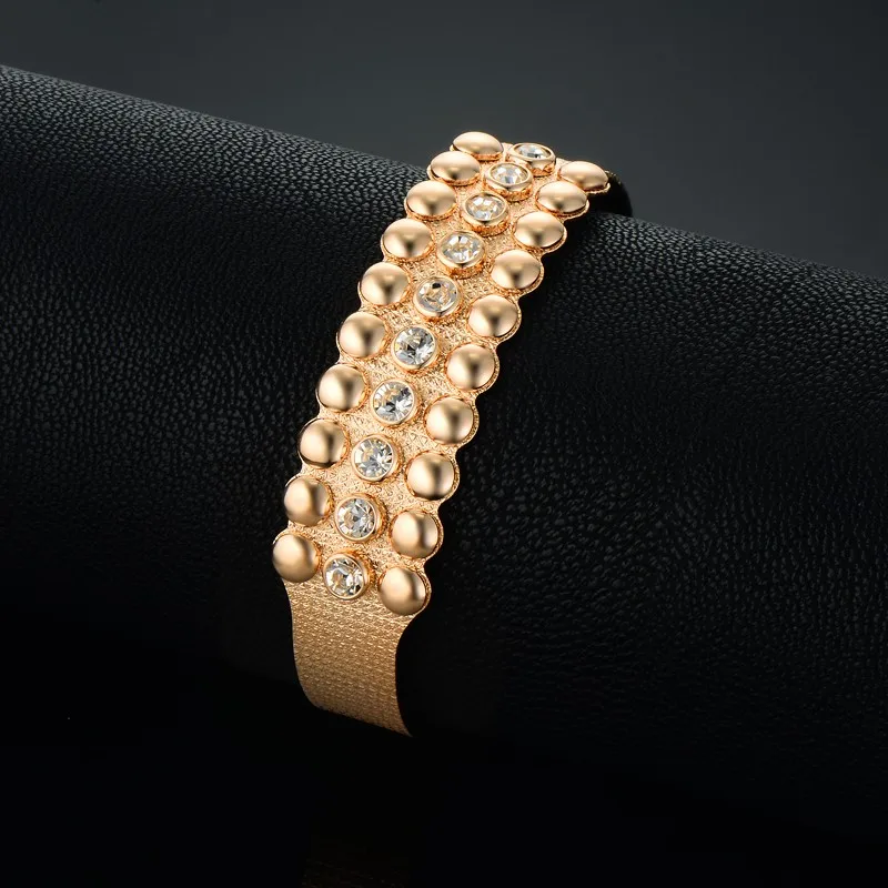 

Chunky Bracelet Indian Jewelry Fashion Accessories Cubic Zircon Bracelet Woman Wristband Cuff Bracelets For Women Bangles